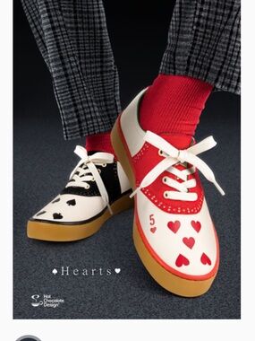 Hot Chocolate Design, Poker Sneakers,